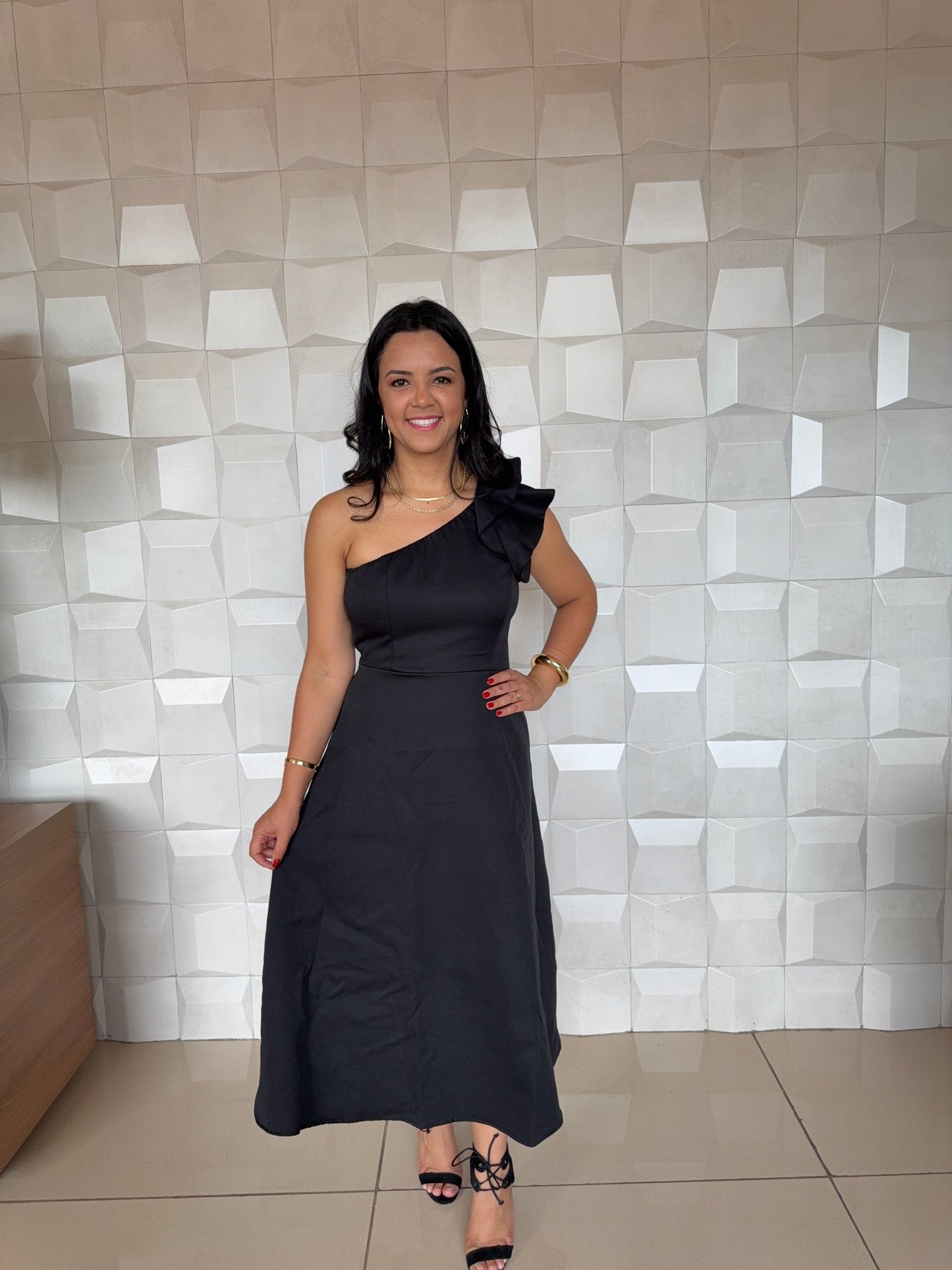 VESTIDO TARSILA PRETO