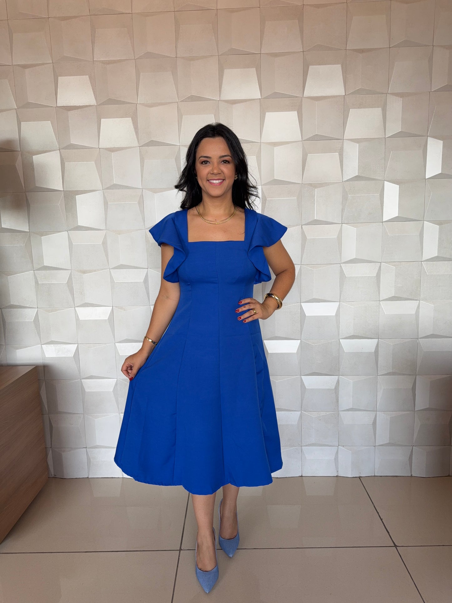 VESTIDO SANDY AZUL BIC