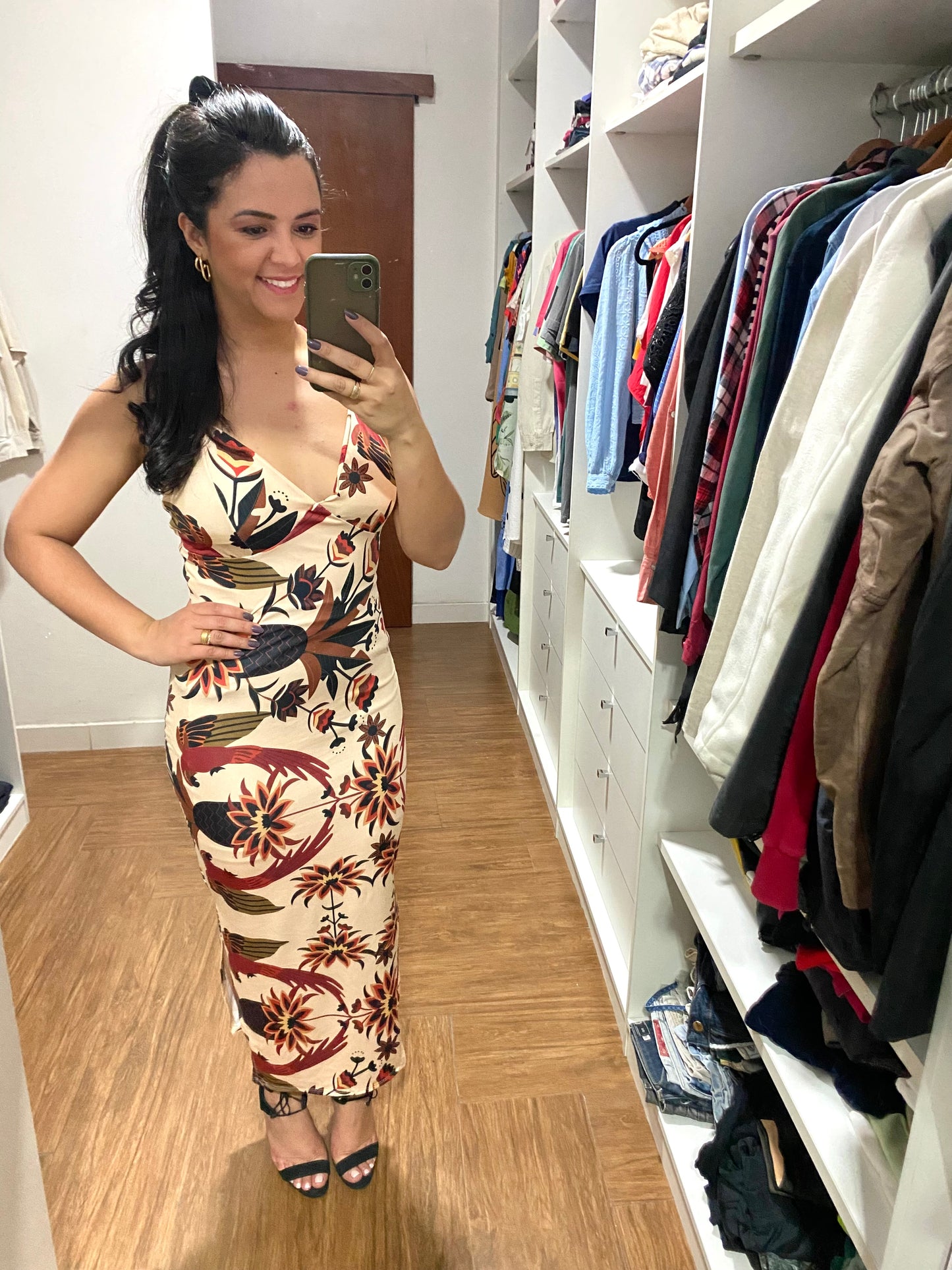 VESTIDO CASSANDRA ESTAMPA CLARA