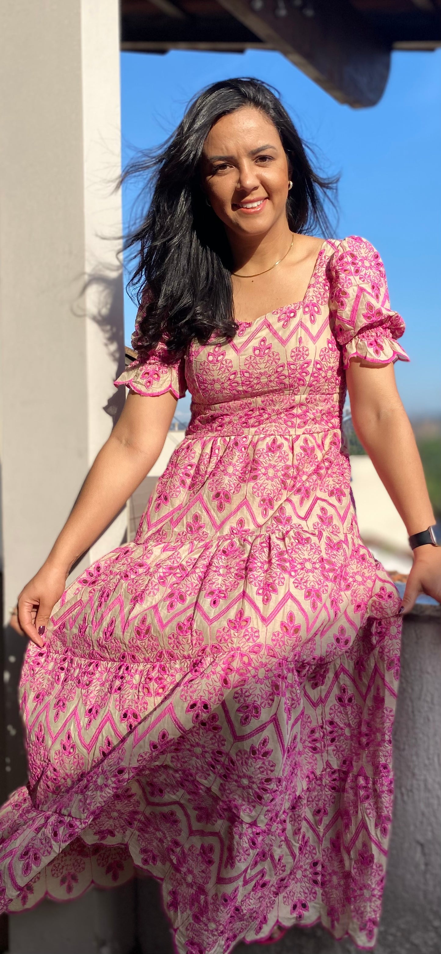 VESTIDO LAVÍNIA ROSA