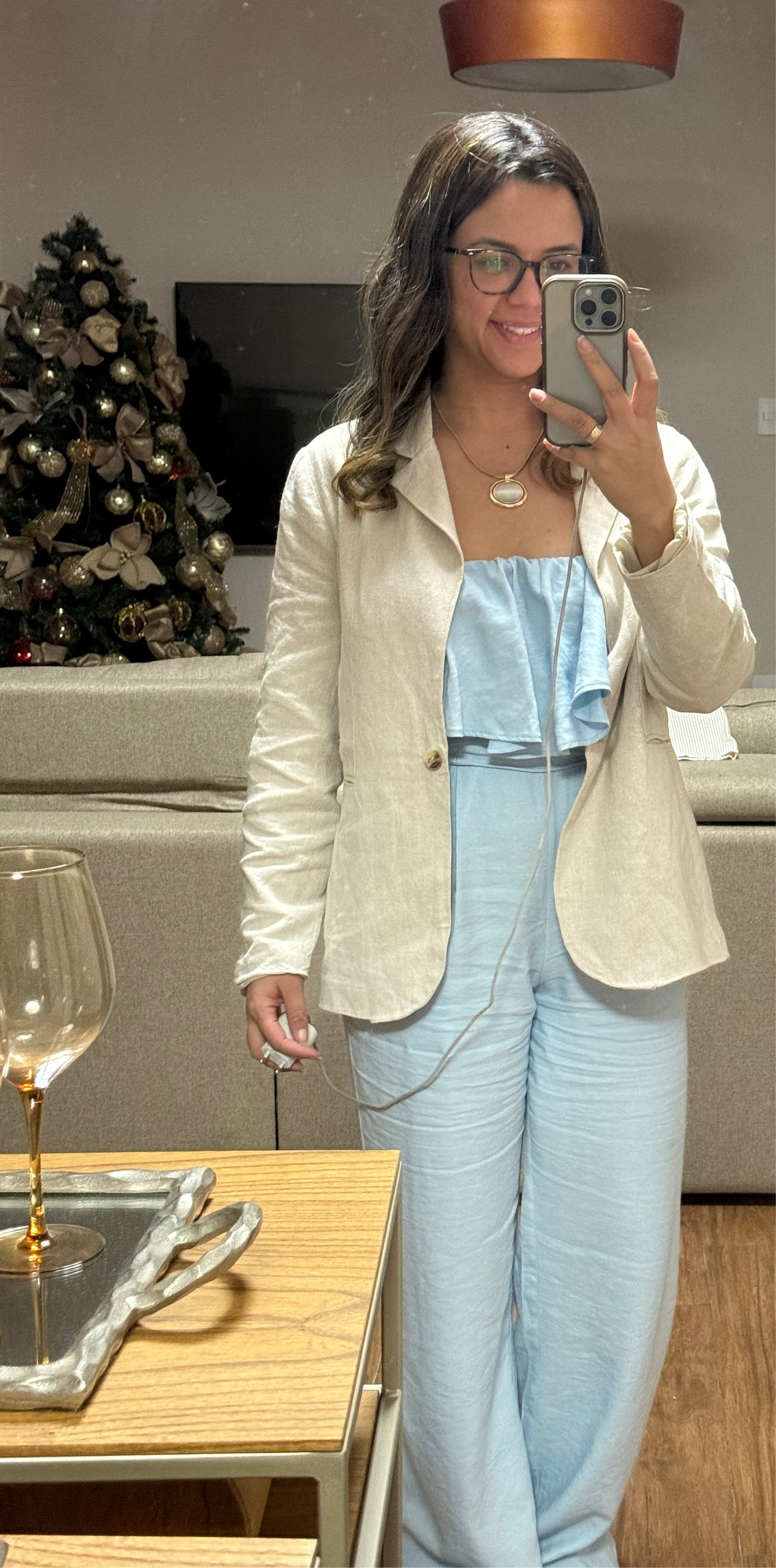 MACACÃO LUANA AZUL BEBÊ