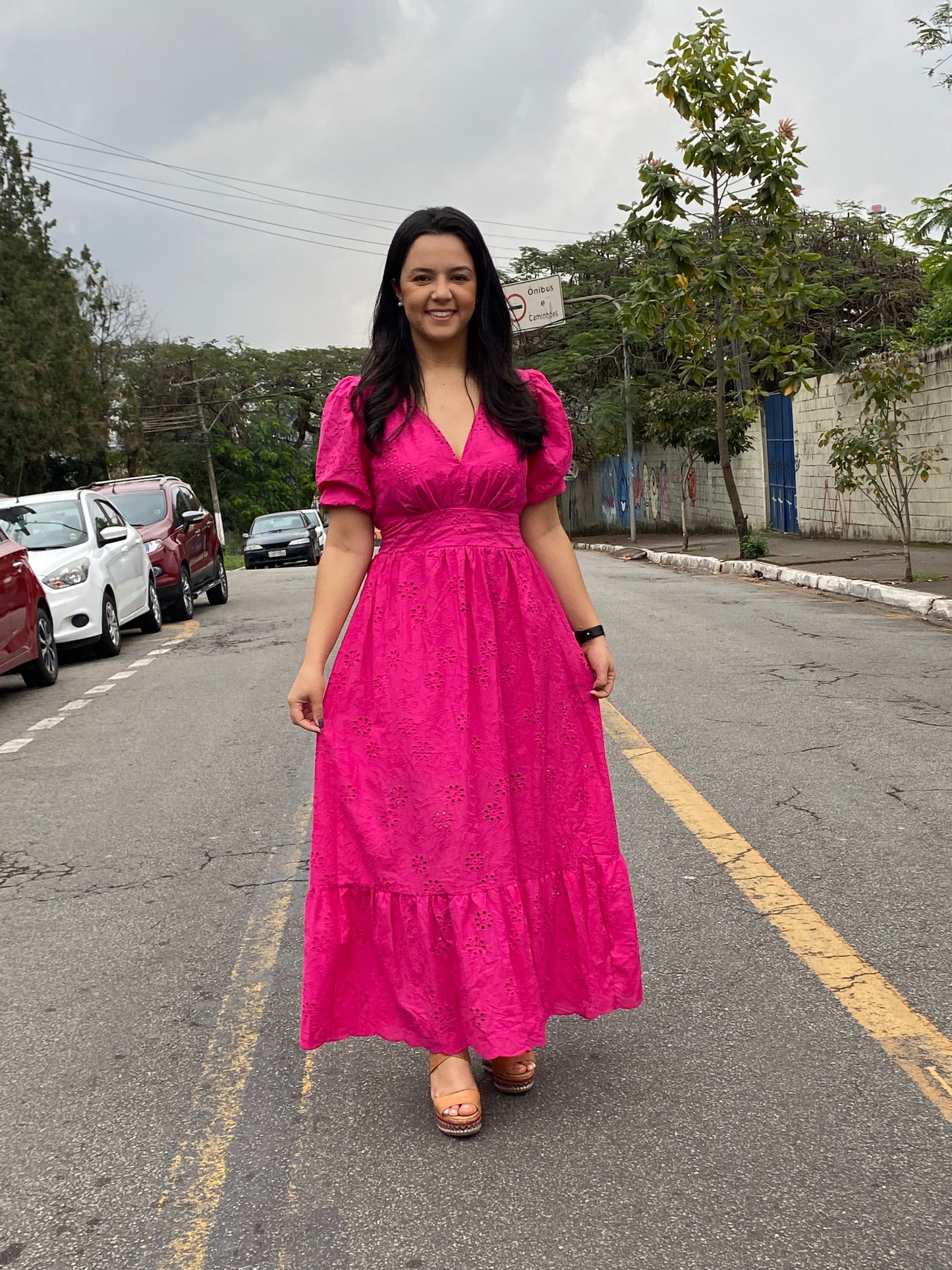 VESTIDO ESTELITA ROSA