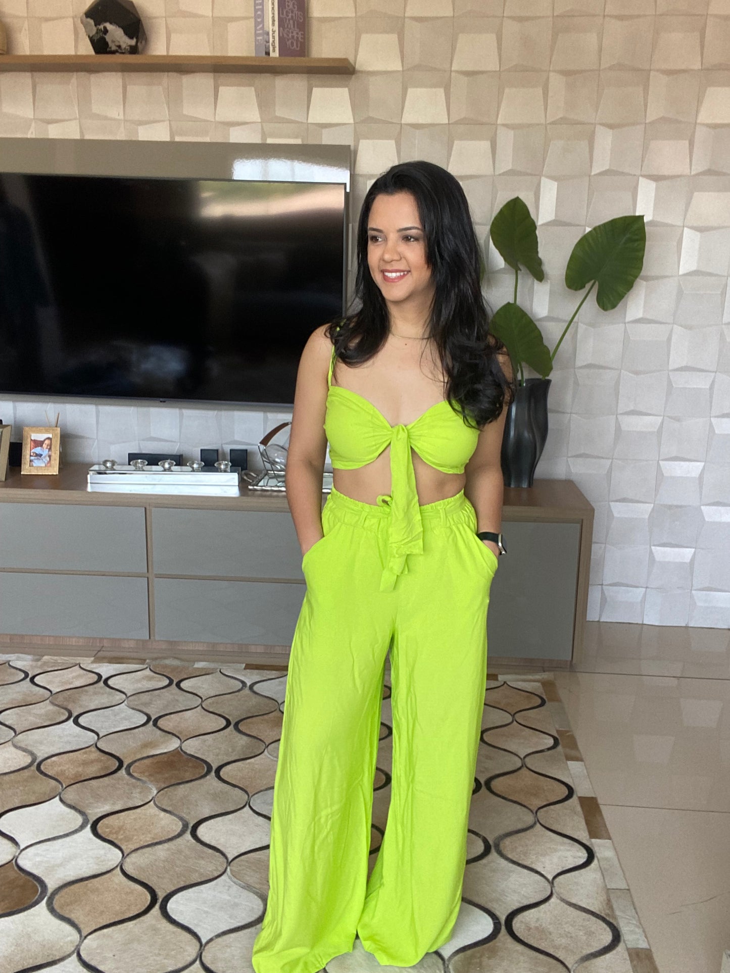 CONJUNTO VERDE LIMÃO