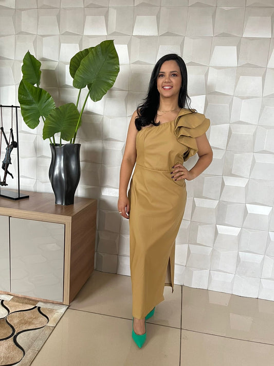 VESTIDO TALITA MIDI CARMEL