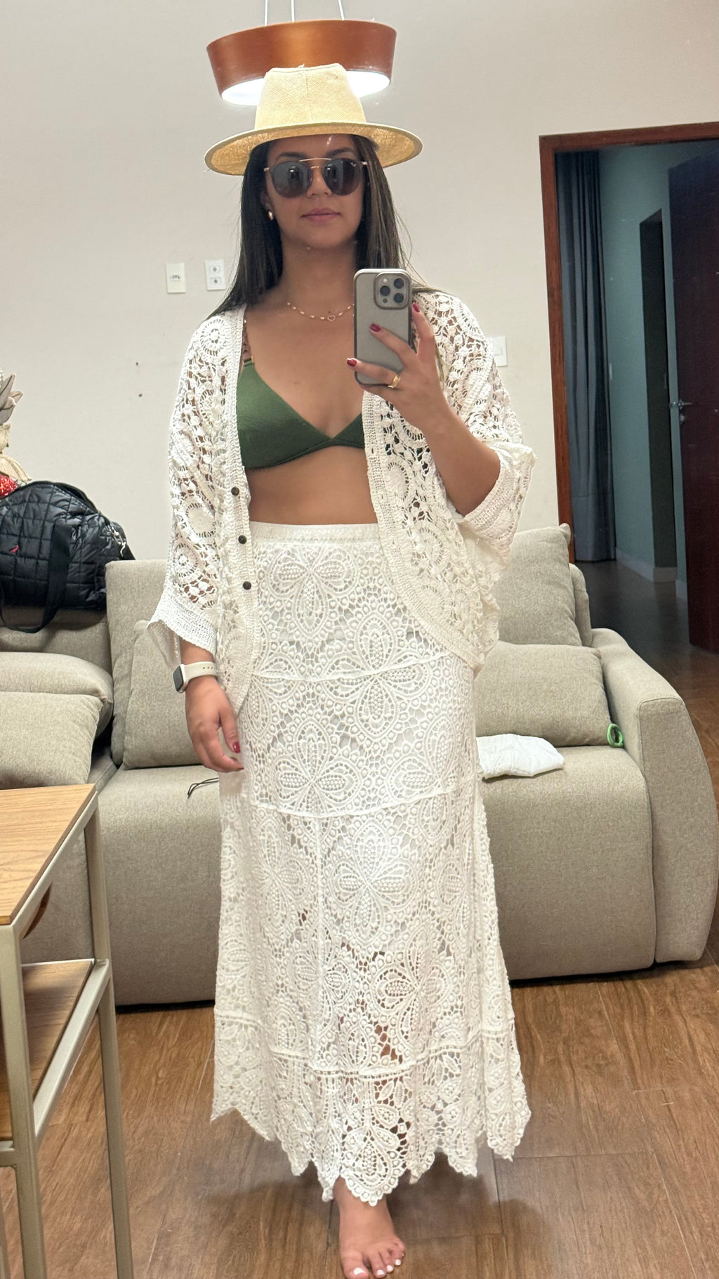 CONJUNTO RIVIERA EM RENDA GUIPIR