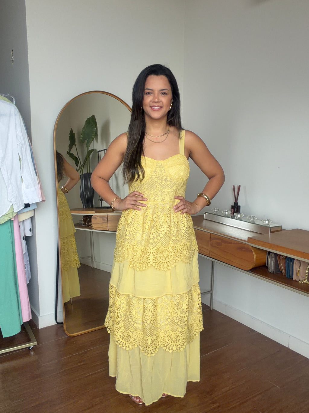 VESTIDO PATHY AMARELO