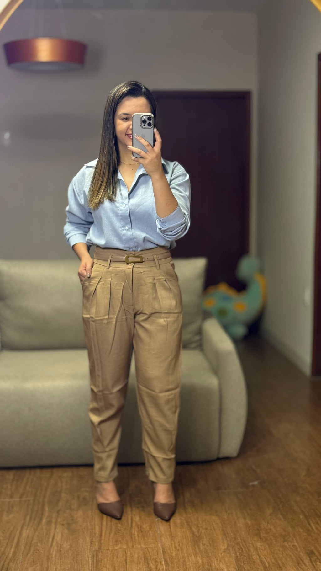 CAMISA ESTER EM LINHO