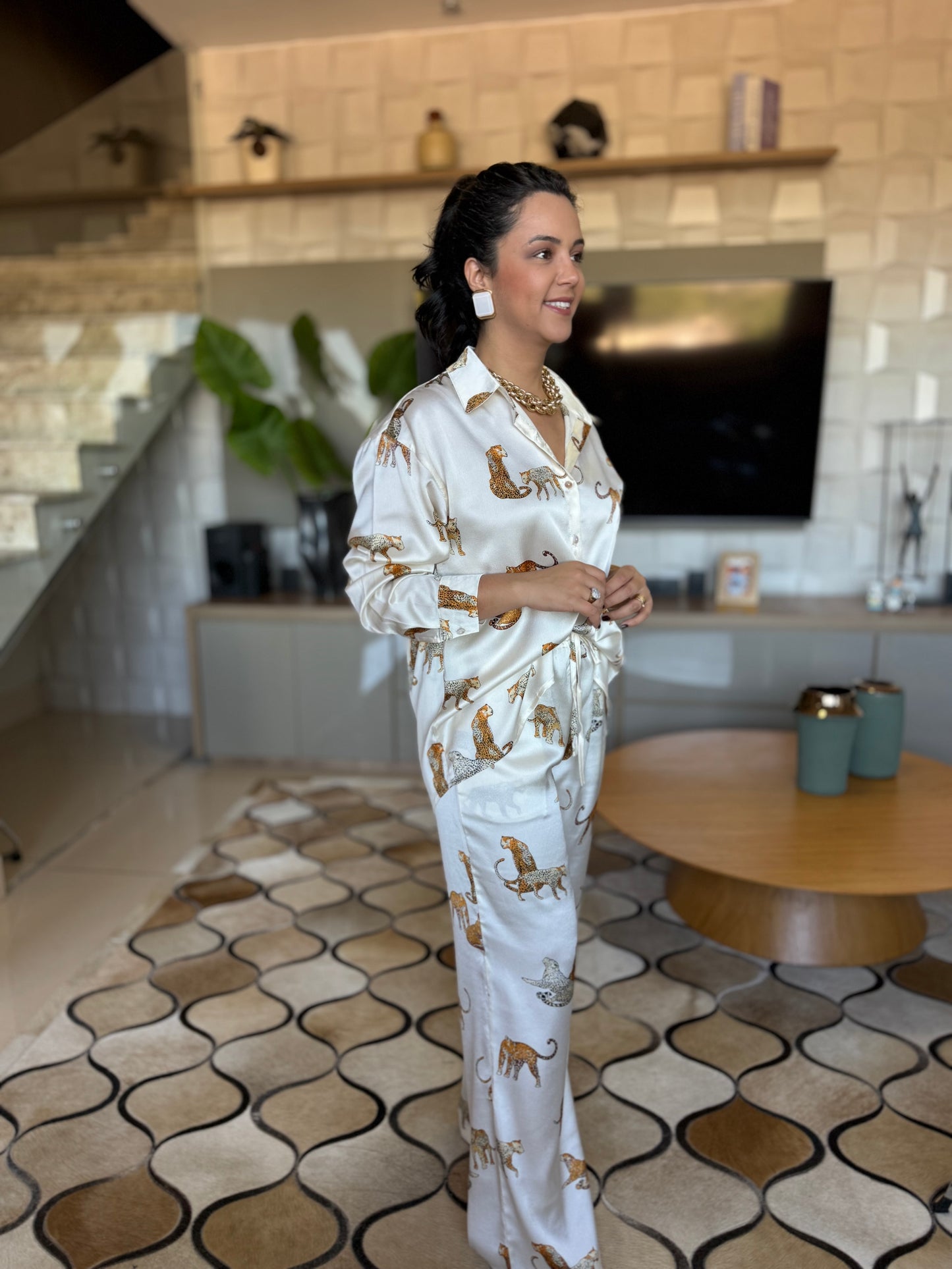 CONJUNTO SAFARI CHAMPANHE