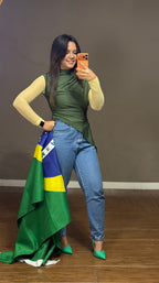 BLUSA ASSIMÉTRICA ZARA