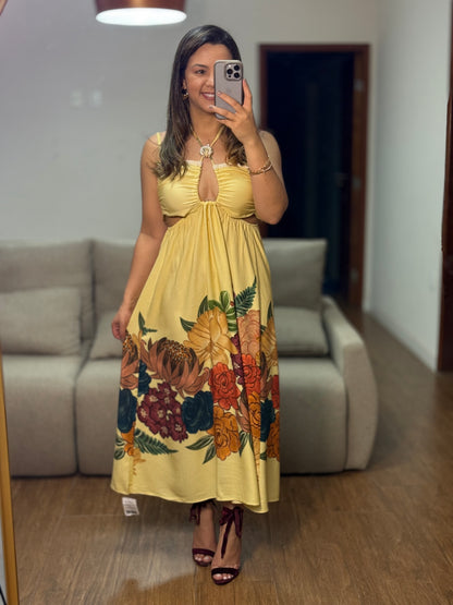 VESTIDO BRAND AMARELO