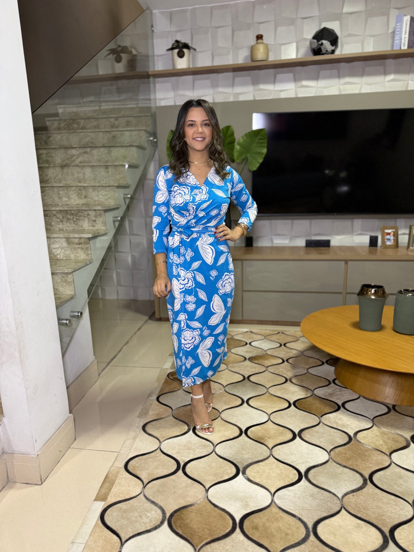 VESTIDO FABIA AZUL