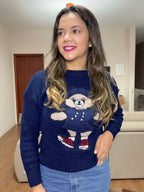 BLUSA TRICÔ URSO