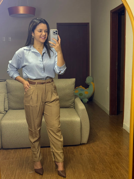 CALÇA ESTEFANY EM ALFAIATARIA