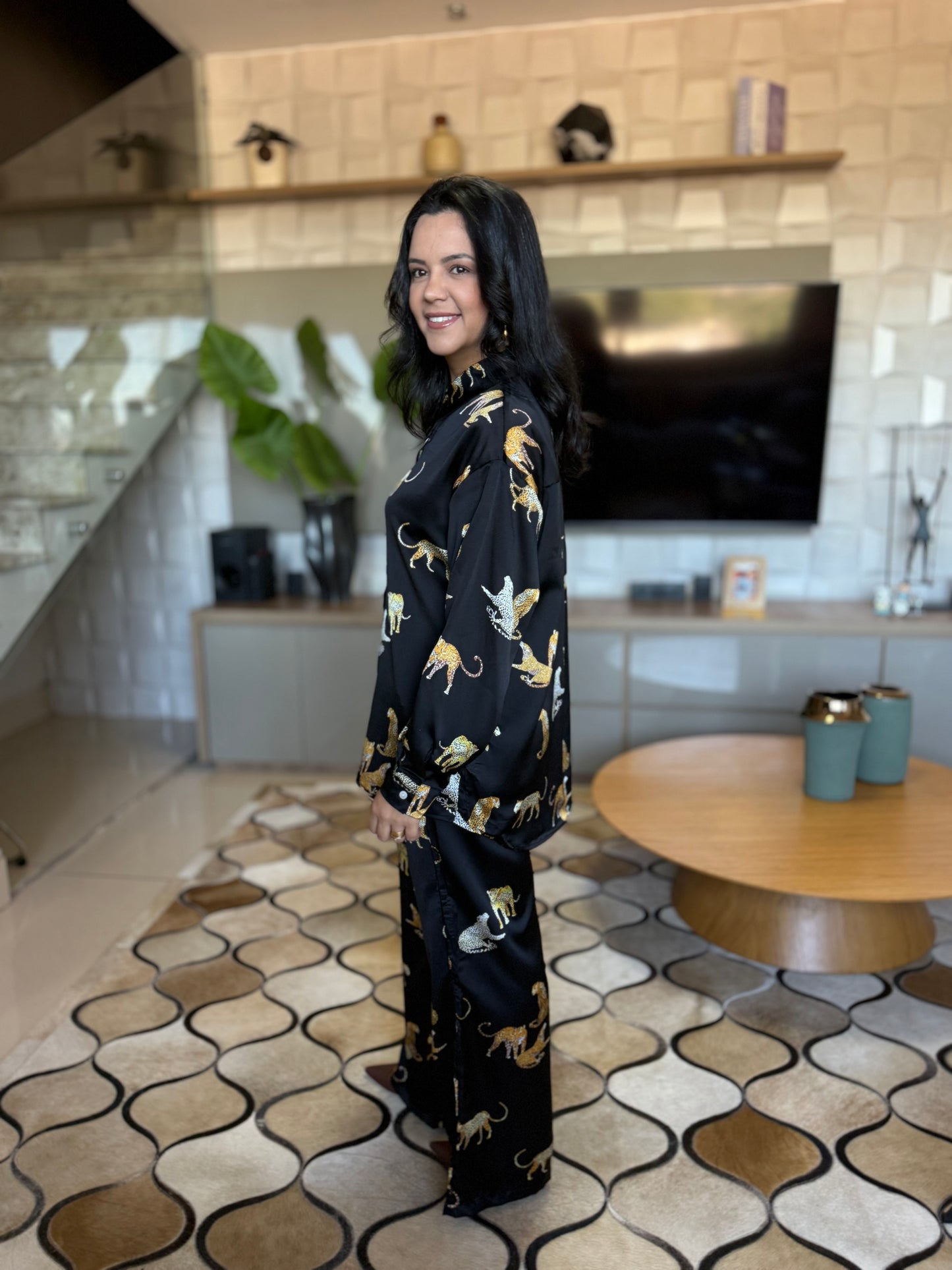 CONJUNTO SAFARI PRETO