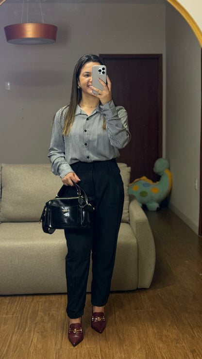 CALÇA ESTEFANY EM ALFAIATARIA