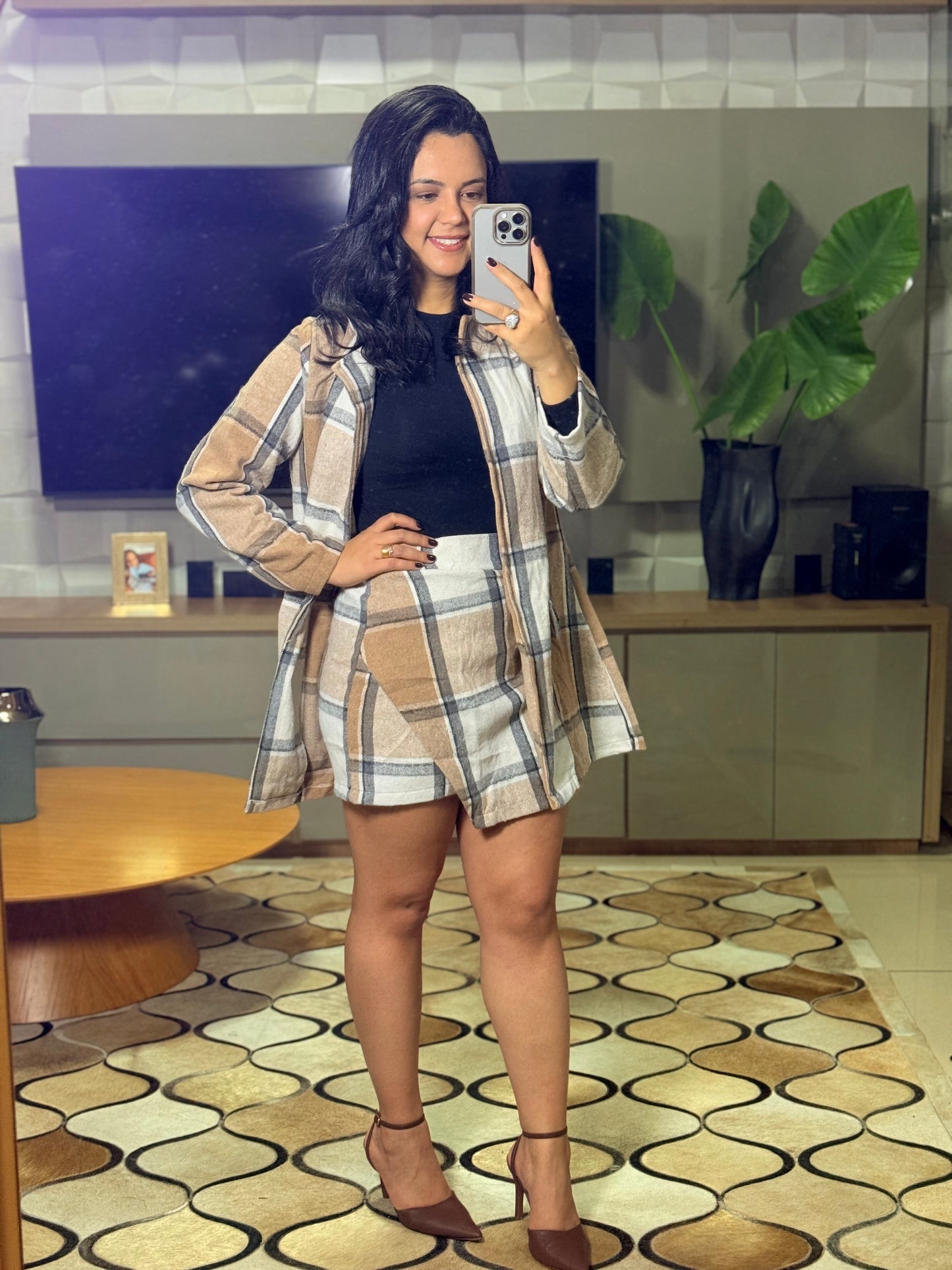 CONJUNTO XADREZ MARROM