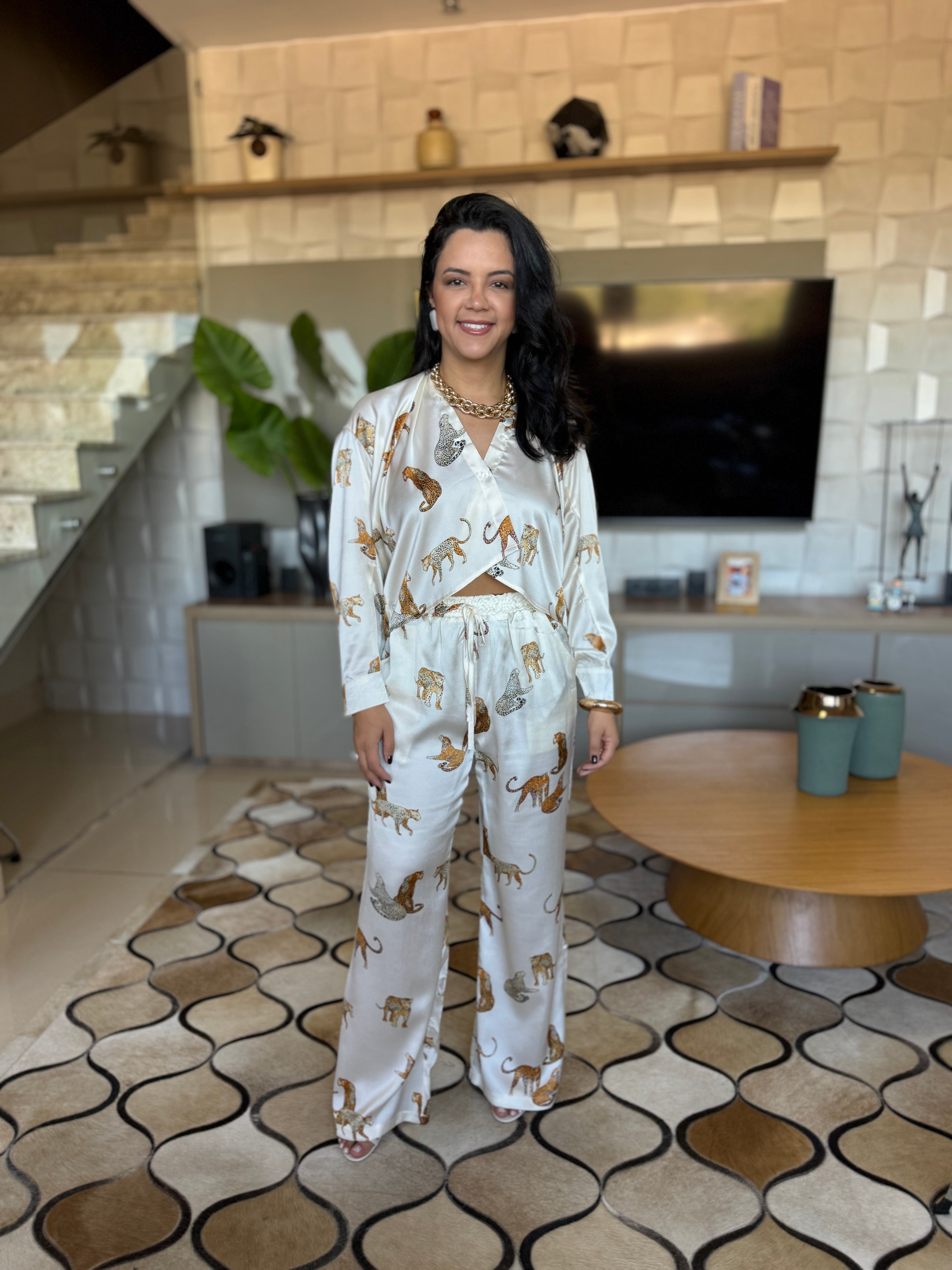 CONJUNTO SAFARI CHAMPANHE