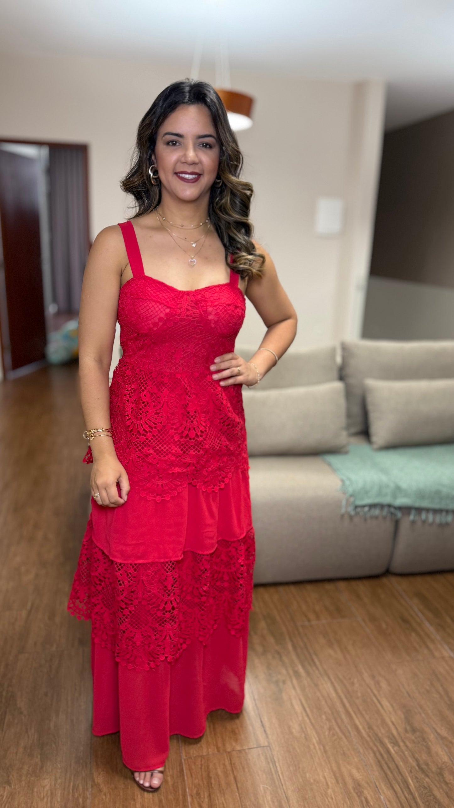 VESTIDO PATHY VERMELHO