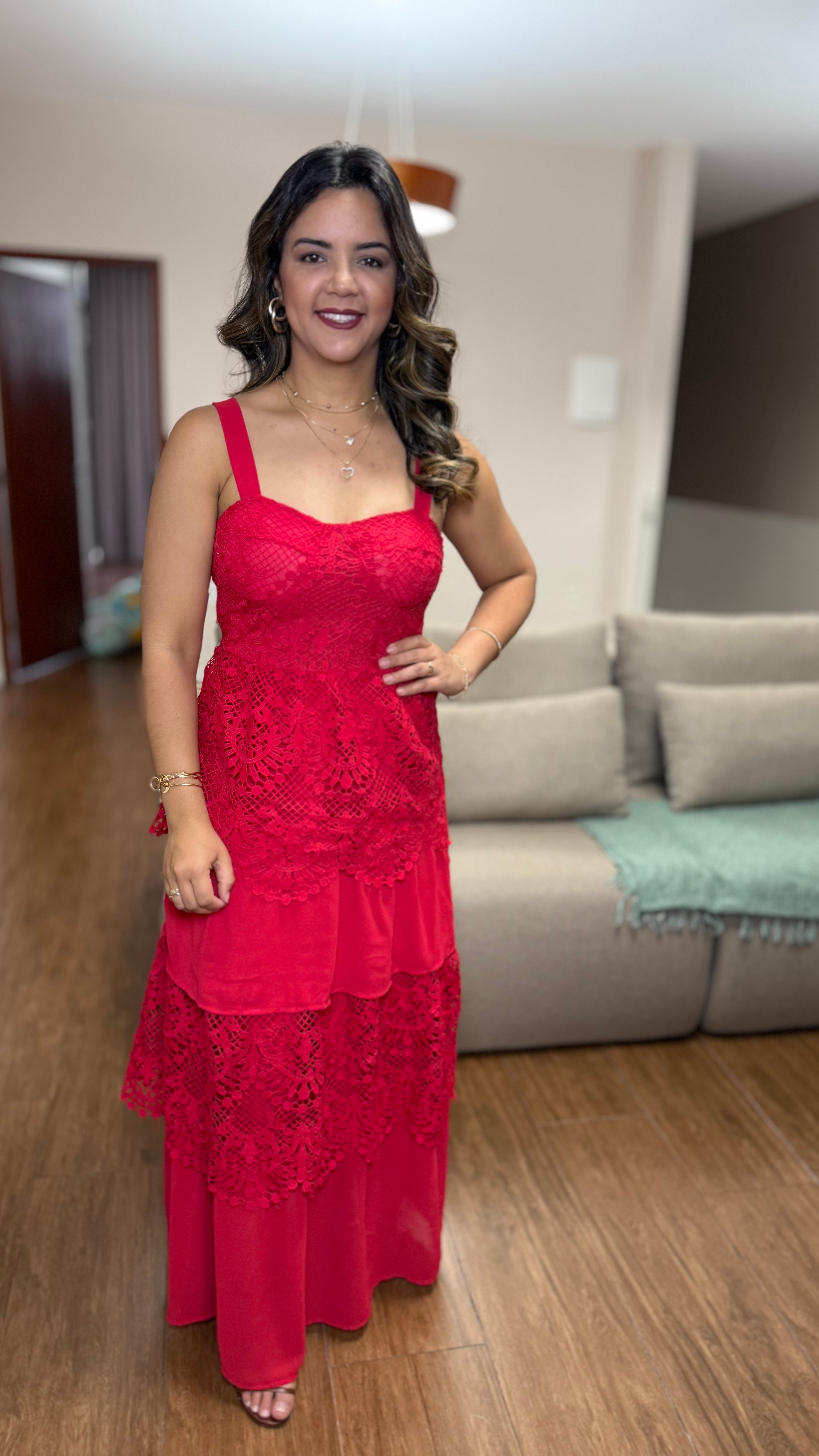 VESTIDO PATHY VERMELHO