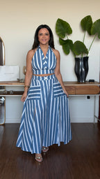 CONJUNTO ROZ LISTRADO