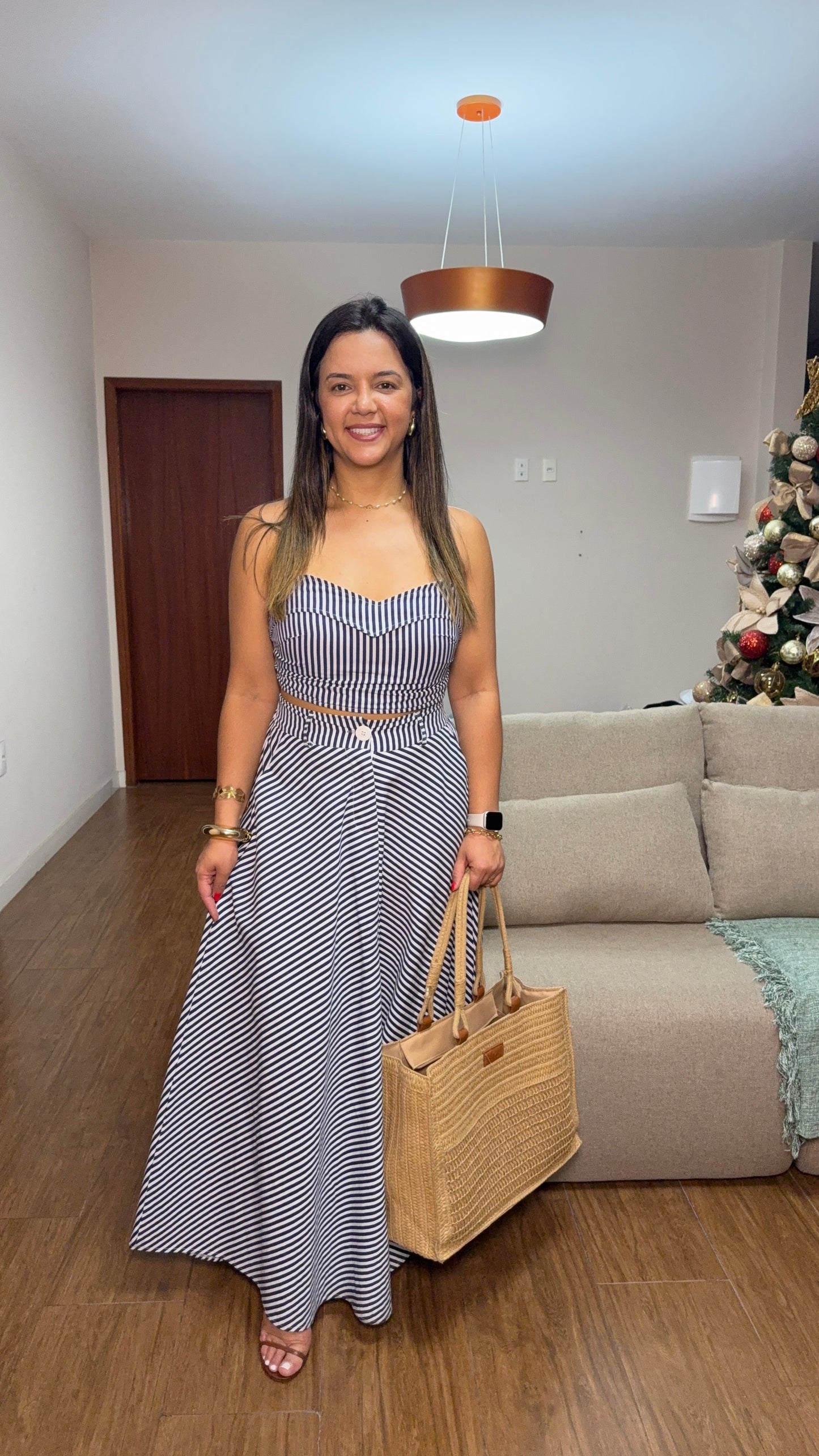 Conjunto Leandra Listrado