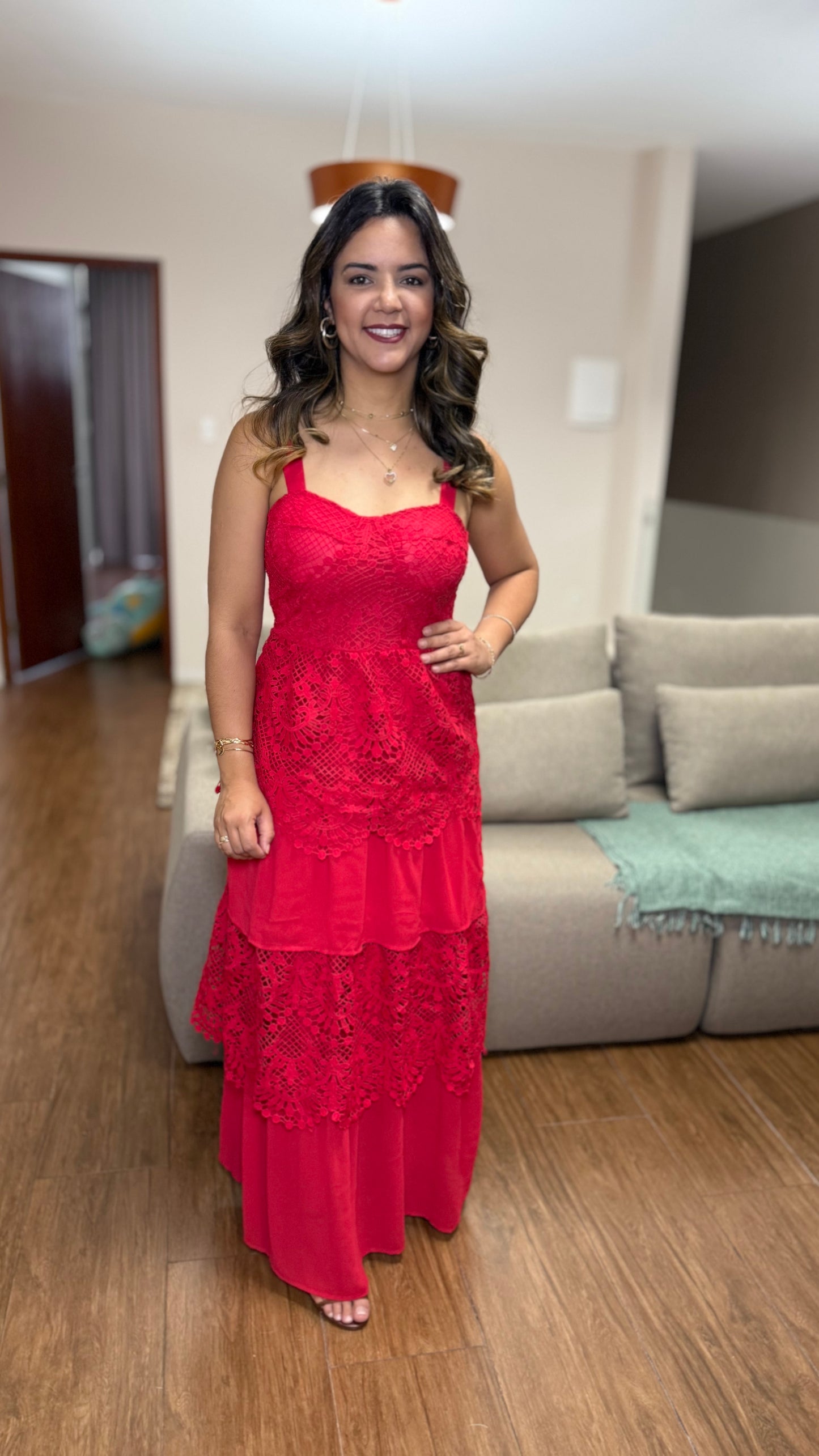 VESTIDO PATHY VERMELHO