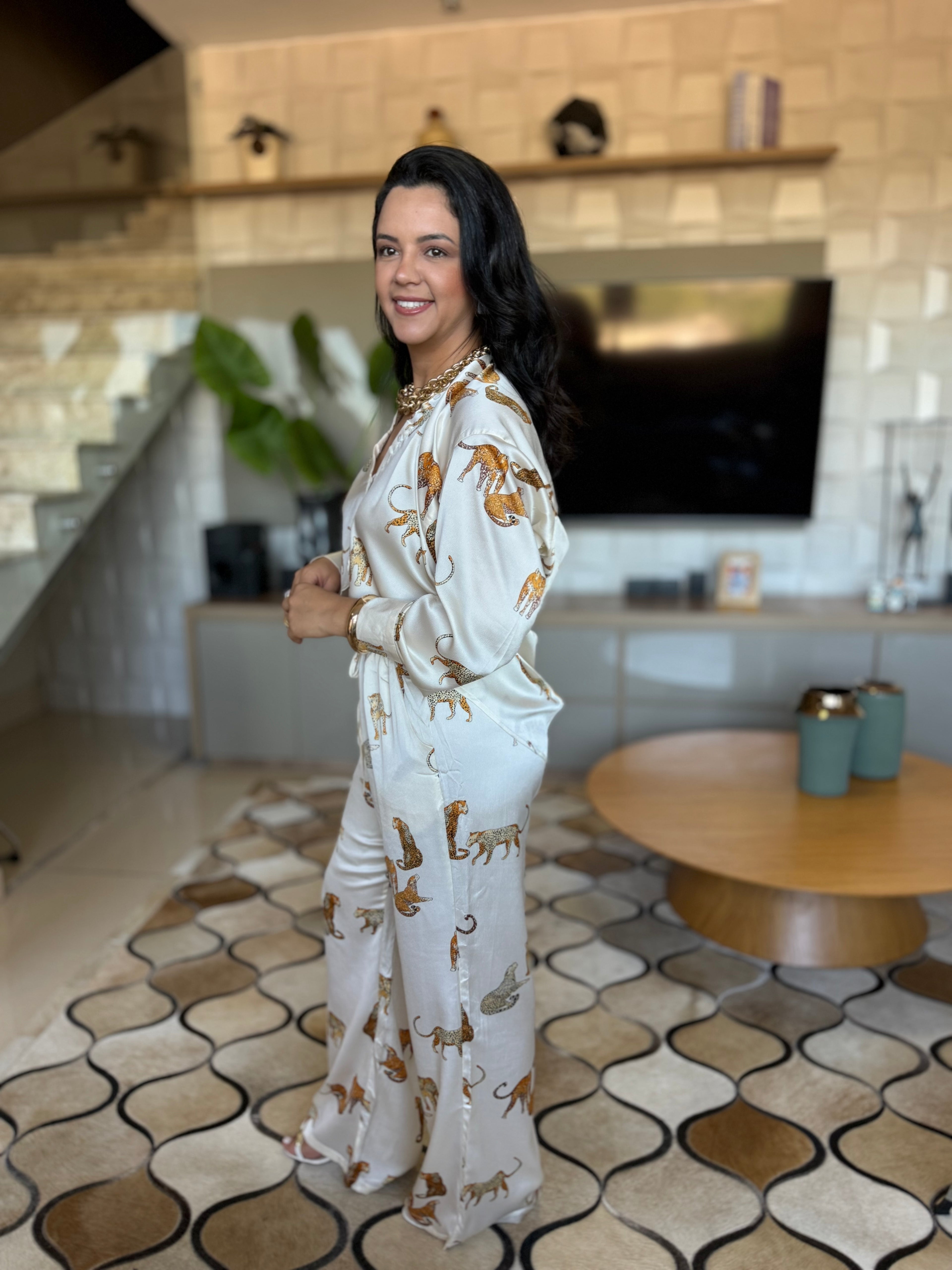 CONJUNTO SAFARI CHAMPANHE