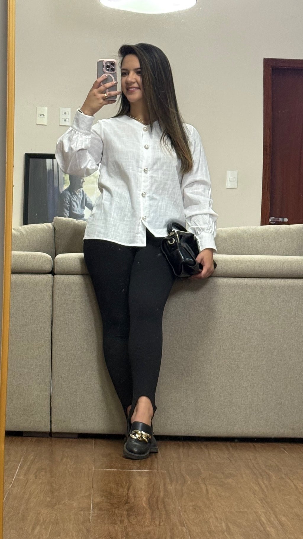 CALÇA LEGGING FUSÔ PEZINHO GEISA