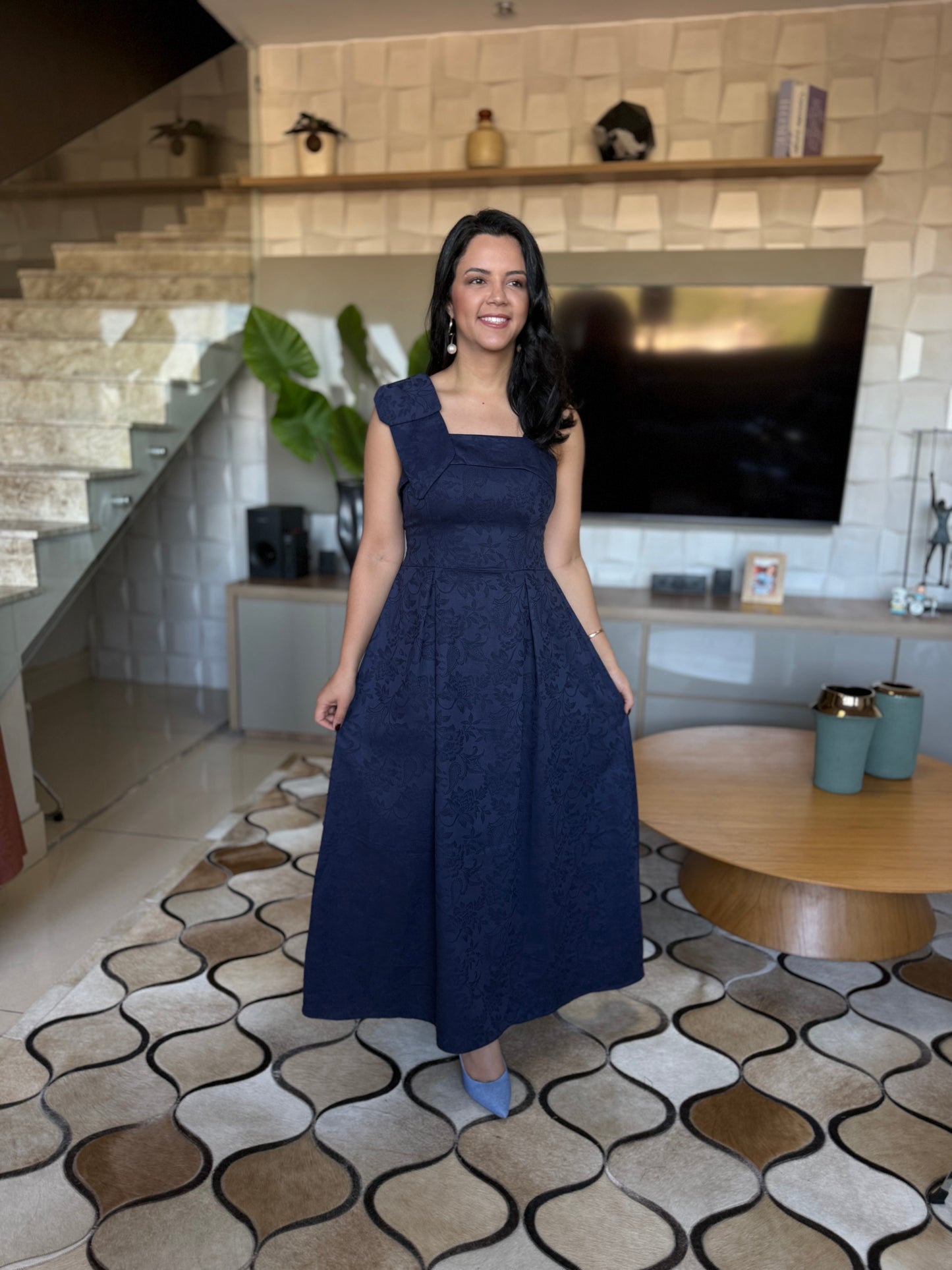 VESTIDO TAYLANA AZUL