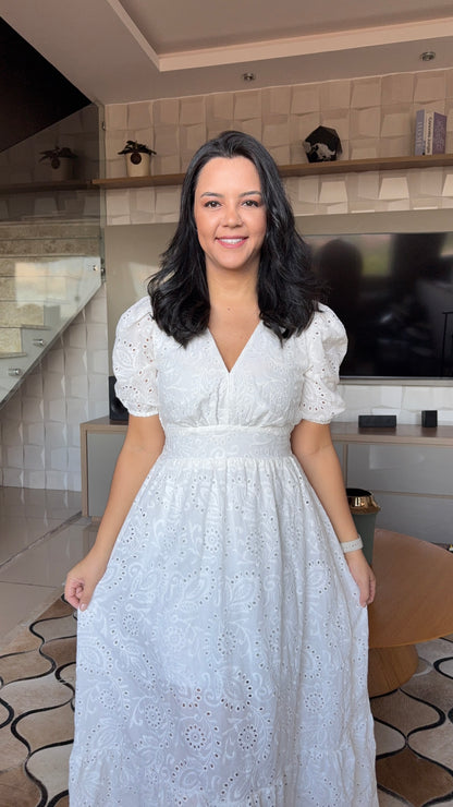 VESTIDO ESTELITA BRANCO