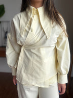 CAMISA POSITANO AMARELO MANTEIGA
