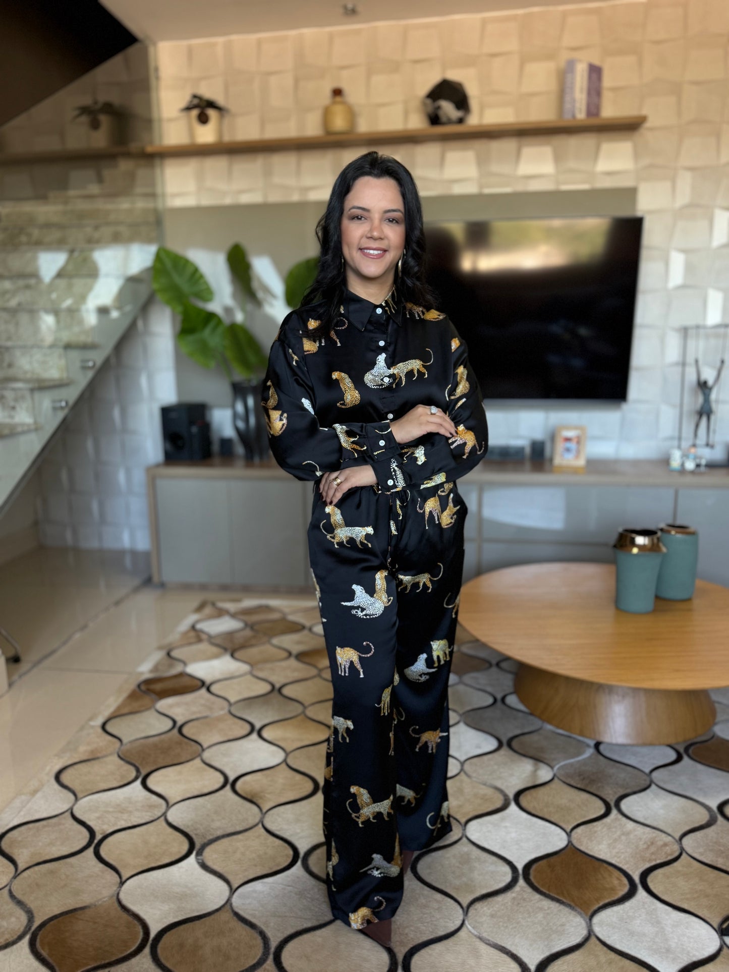 CONJUNTO SAFARI PRETO