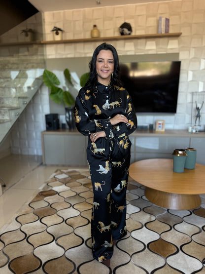 CONJUNTO SAFARI PRETO