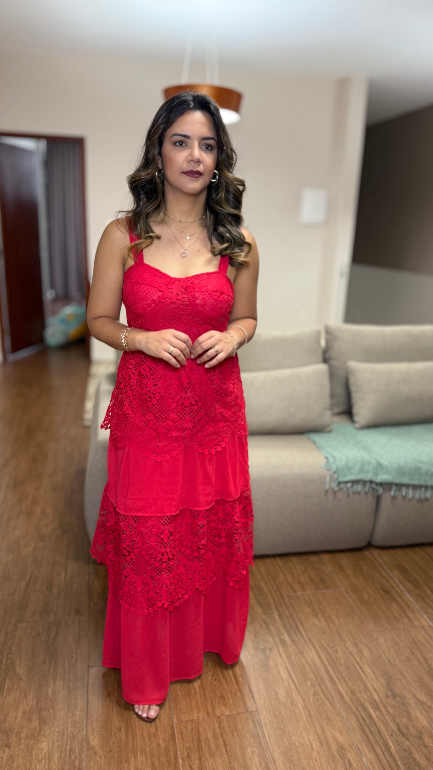 VESTIDO PATHY VERMELHO