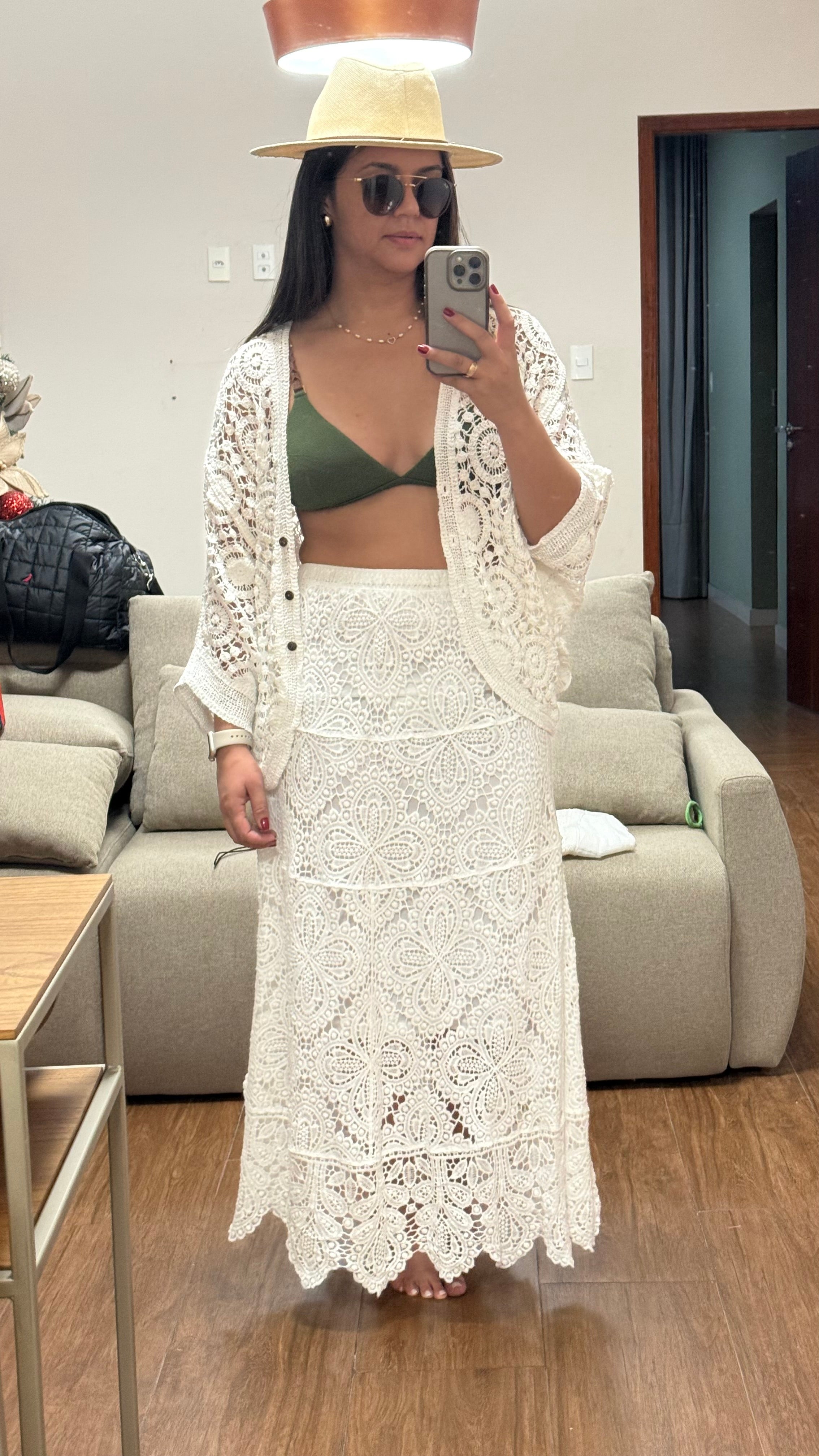 CONJUNTO RIVIERA EM RENDA GUIPIR