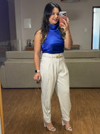 CALÇA ESTEFANY EM ALFAIATARIA