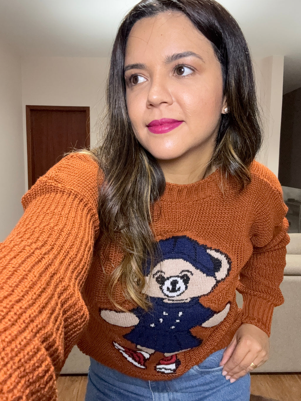 BLUSA TRICÔ URSO