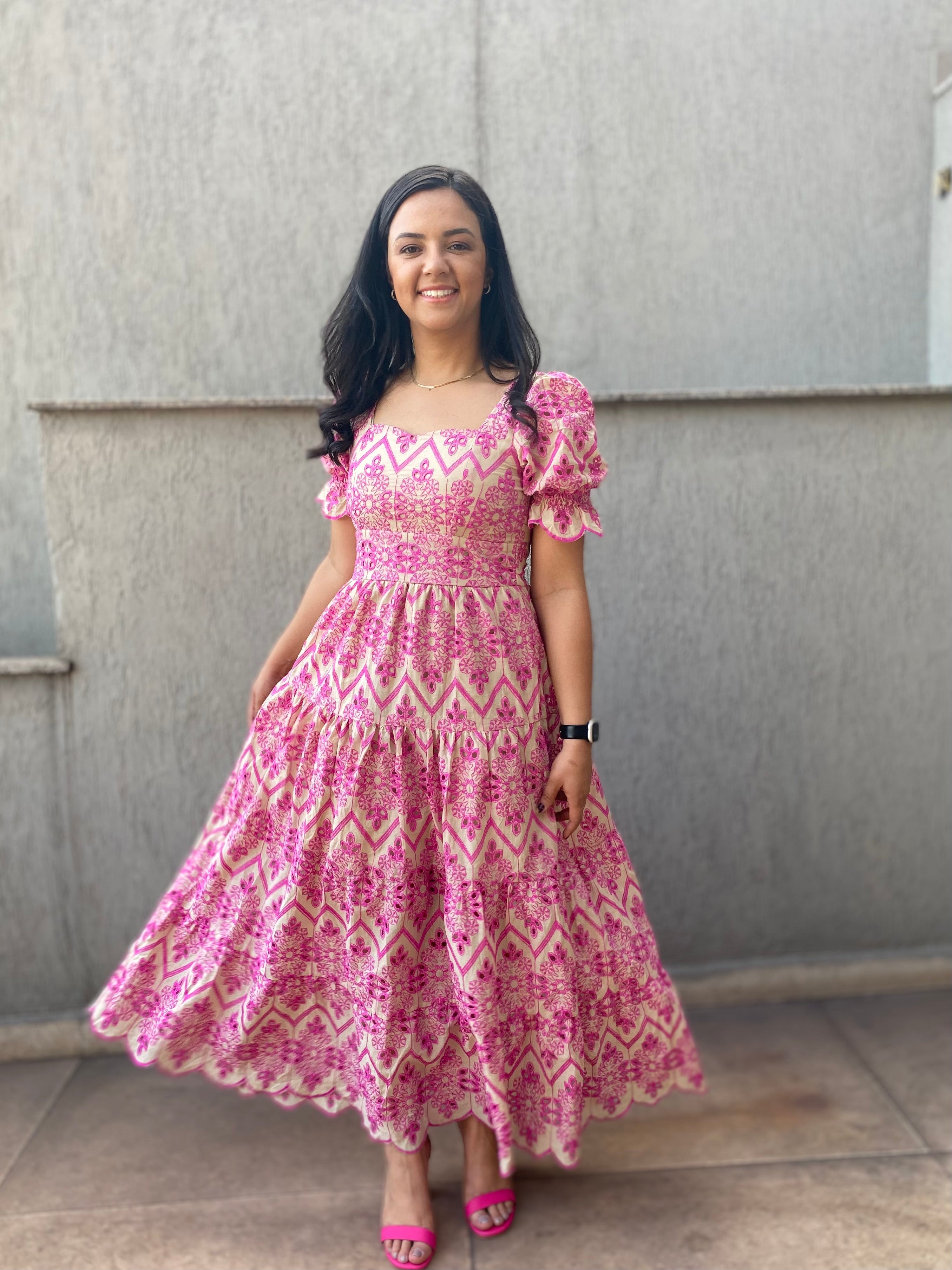 VESTIDO LAVÍNIA ROSA