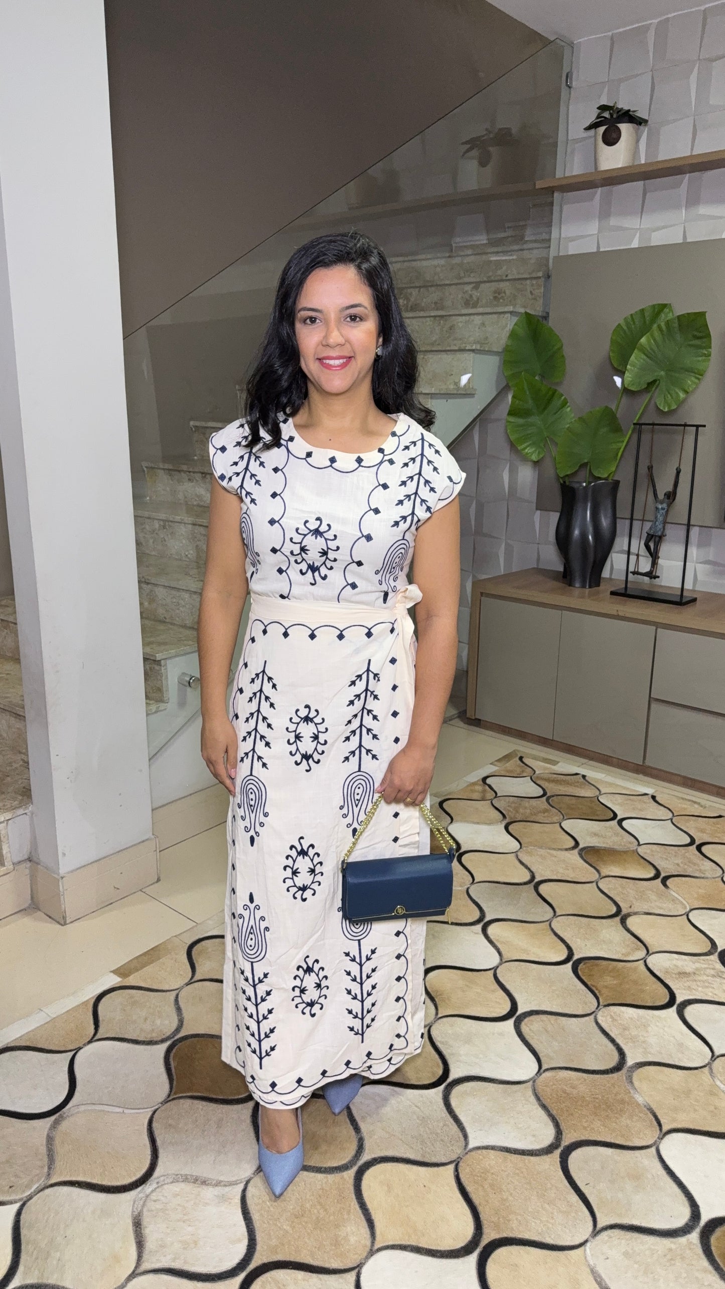 CONJUNTO JASMINE LINHO BORDADO