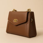 BOLSA LIORA MARROM AVERMELHADO