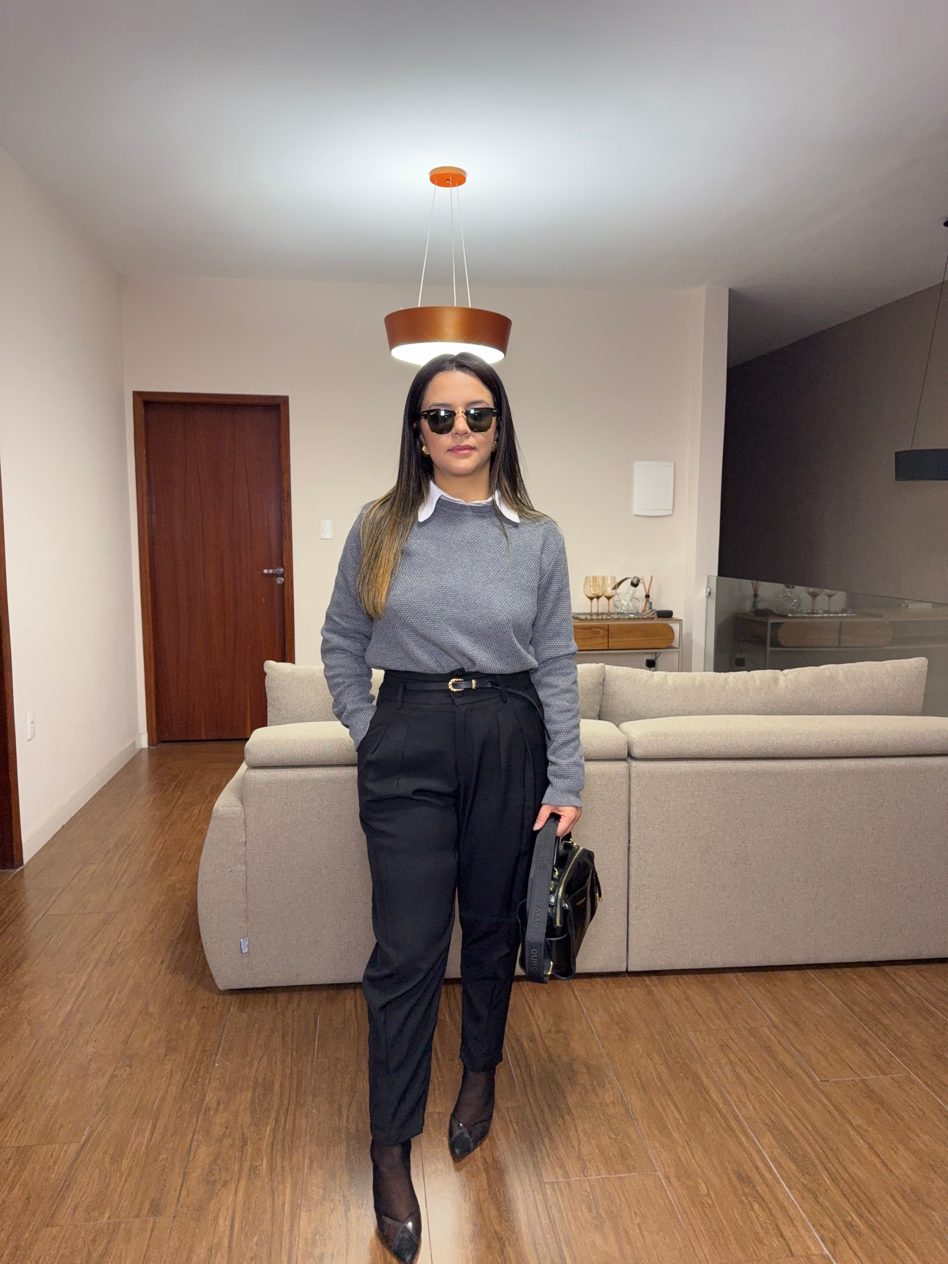 CALÇA ESTEFANY EM ALFAIATARIA
