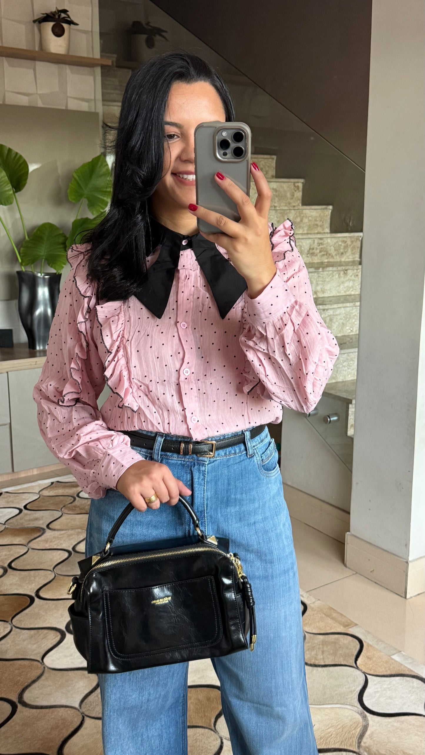 CAMISA MUSSELINE | DETALHE AMARRAÇÃO