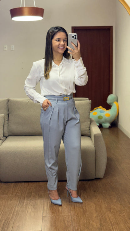 CALÇA ESTEFANY EM ALFAIATARIA