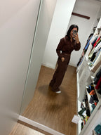 CONJUNTO VALERIA MARROM