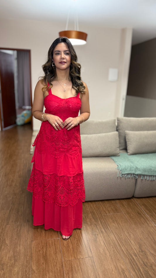 VESTIDO PATHY VERMELHO