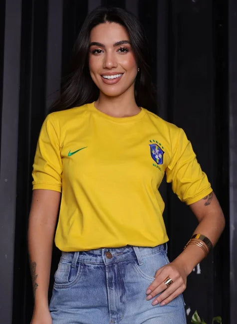 CAMISA UNIFORME BRASIL PUNHO