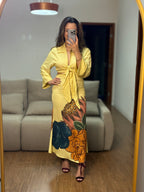 VESTIDO GLAUCIA AMARELO