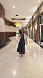 VESTIDO MIDI GRISELA | COURO SOFT