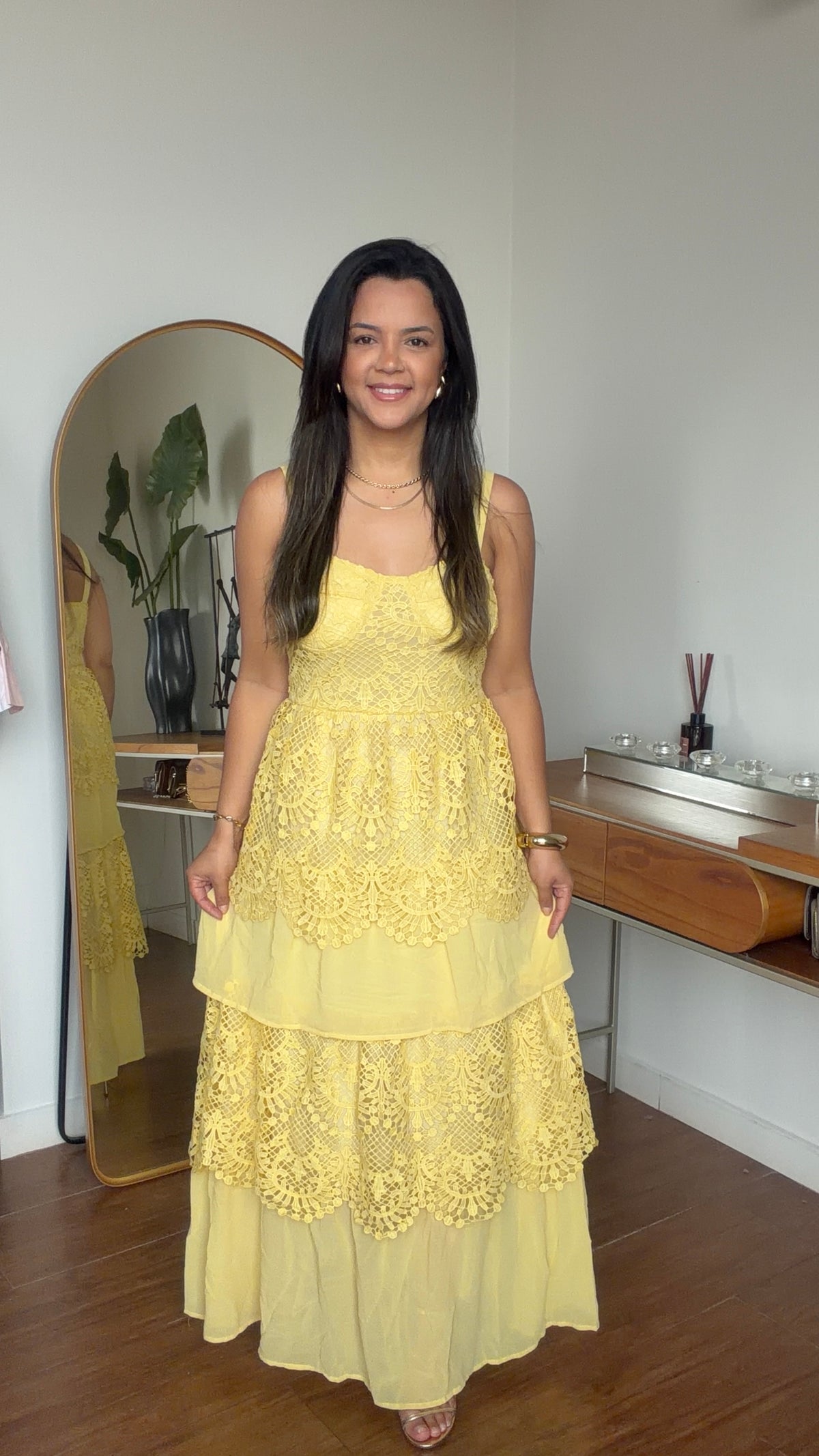 VESTIDO PATHY AMARELO