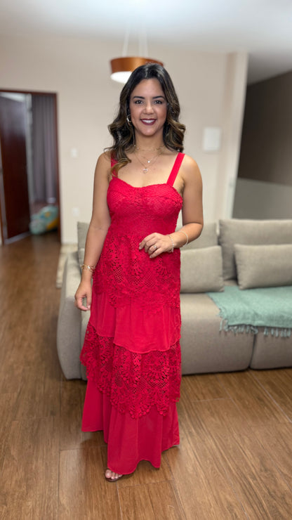 VESTIDO PATHY VERMELHO